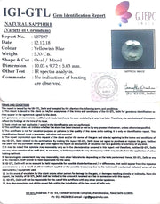 5.72 Ratti Natural White sapphire with Govt Lab Certificate-(6771)